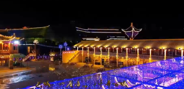 【網(wǎng)絡(luò)中國(guó)節(jié)·元宵】慶陽(yáng)夜景丨慶城，一座活著的千年古城
