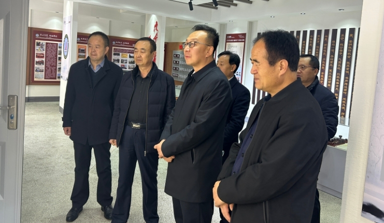 徐小洲調研民盟寧縣支部